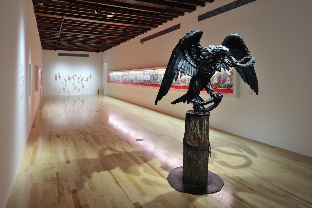 Ruta Mistica, installation shot, 2014, Museo Amparo, Puebla