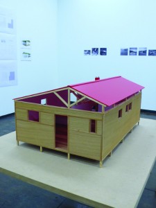 Martí Anson, Model of Summer house in Paris - Catalan Pavilion - Anonymous architect, 2013